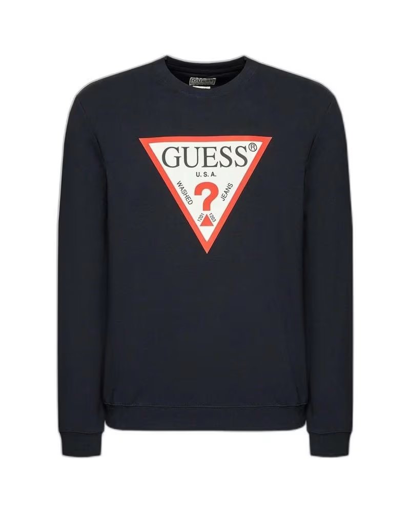 GUESS SWEAT-SHIRT AUDLEY HOMME BLEU AZUL