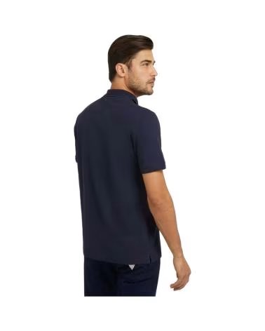POLO DE MANGA CURTA GUESS PARA HOMEM EM AZUL
