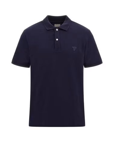POLO DE MANGA CURTA GUESS PARA HOMEM EM AZUL