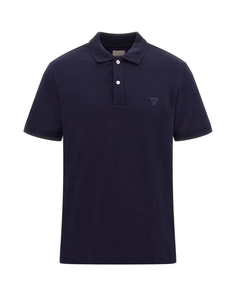 POLO DE MANGA CURTA GUESS PARA HOMEM EM AZUL