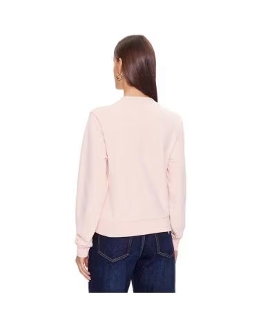 GUESS SWEAT-SHIRT ICON ROSE FEMME ROSA