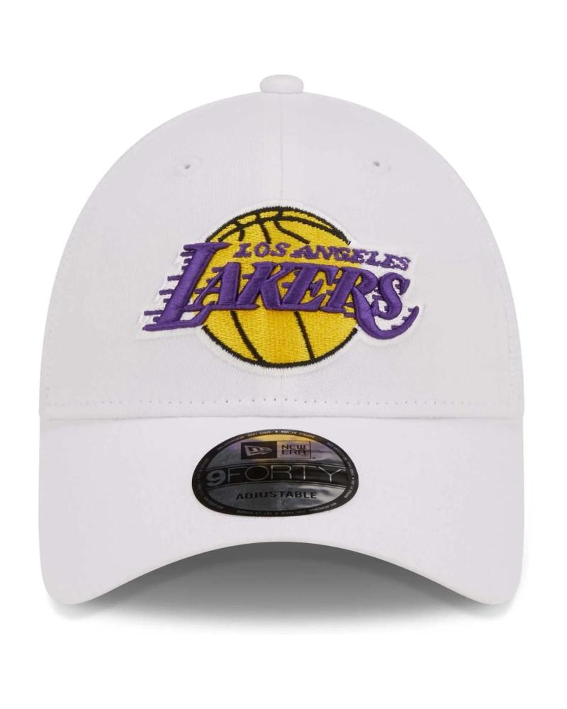 BONÉ NEW ERA HOME FIELD LOS ANGELES LAKERS BRANCO BLANCO