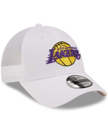 BONÉ NEW ERA HOME FIELD LOS ANGELES LAKERS BRANCO BLANCO