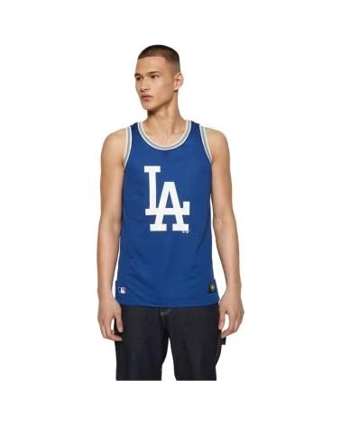 47 BRAND ÄRMELLOSES BASKETBALLTRIKOT BLAU MIT LA-LOGO AZUL