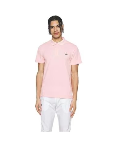 LACOSTE HERREN POLO IN ROSA