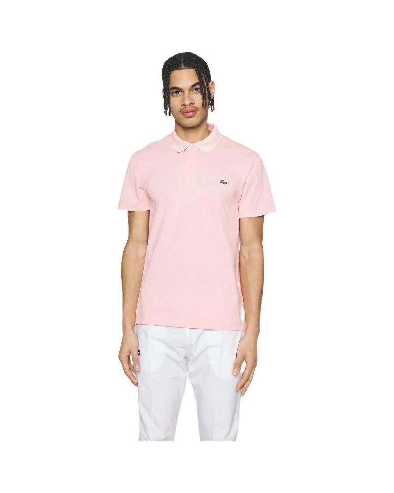 LACOSTE HERREN POLO IN ROSA