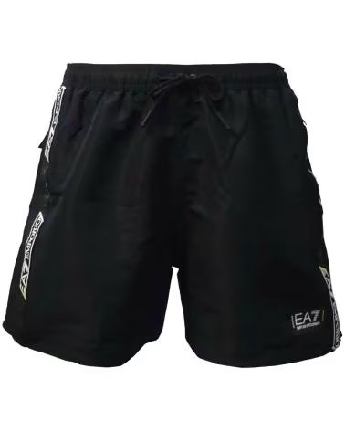 EMPORIO ARMANI BANADOR BEACHWEAR EN COLOR PARA HOMBRE NEGRO