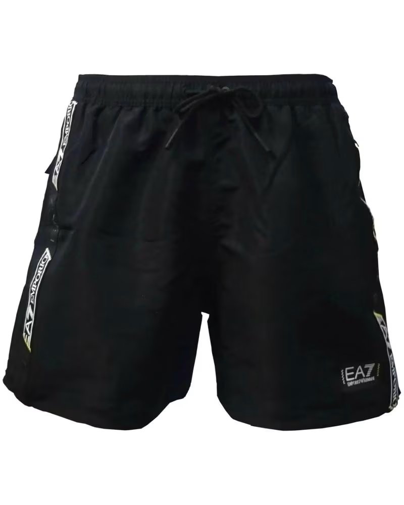 EMPORIO ARMANI BANADOR BEACHWEAR EN COLOR PARA HOMBRE NEGRO