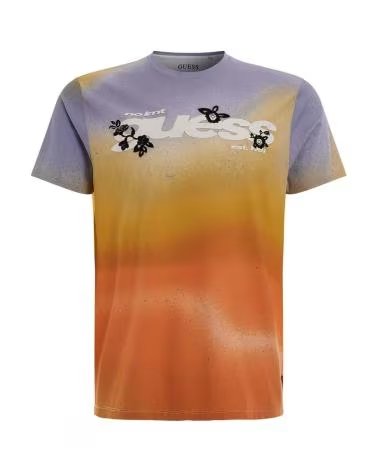 GUESS CAMISETA FADED SUNSET EN COLOR PARA HOMBRE MULTICOLOR