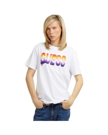 GUESS CAMISETA OMBRE TEE BLANCO