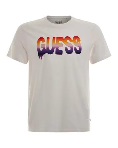 GUESS CAMISETA OMBRE TEE BLANCO