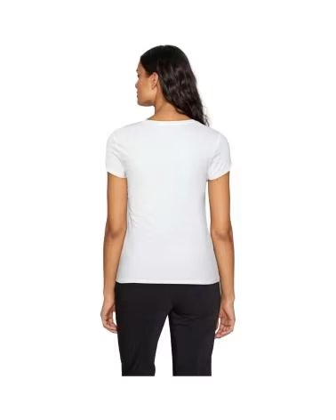 GUESS CAMISETA TRIANGLE CRYSTAL MUJER BLANCO