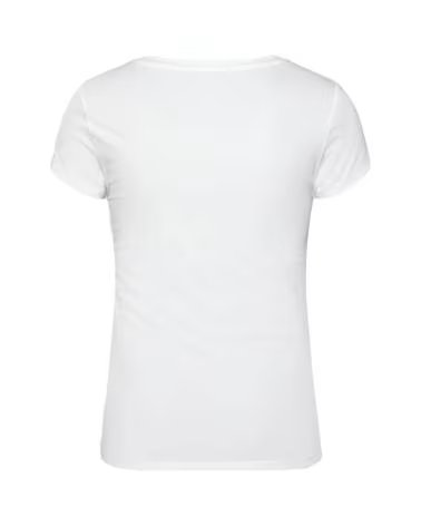 GUESS CAMISETA TRIANGLE CRYSTAL MUJER BLANCO