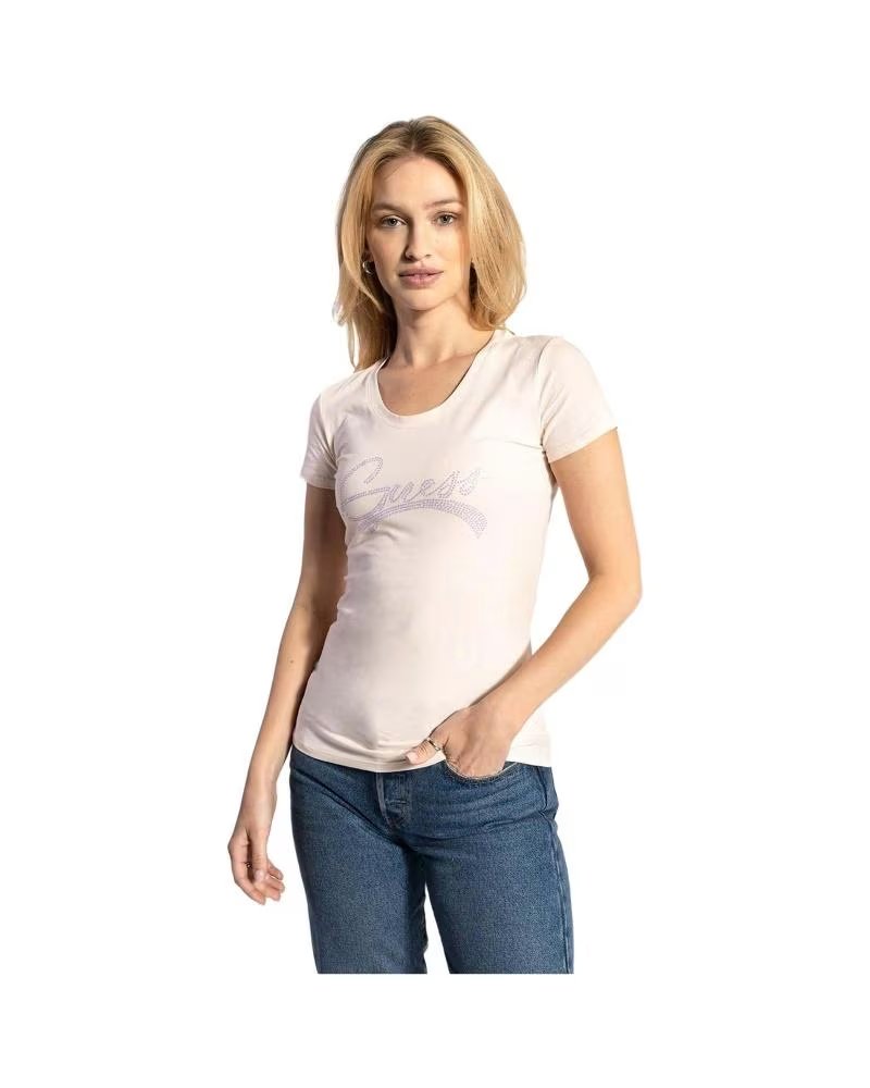 GUESS CAMISETA ADELINA TEE MUJER ROSA