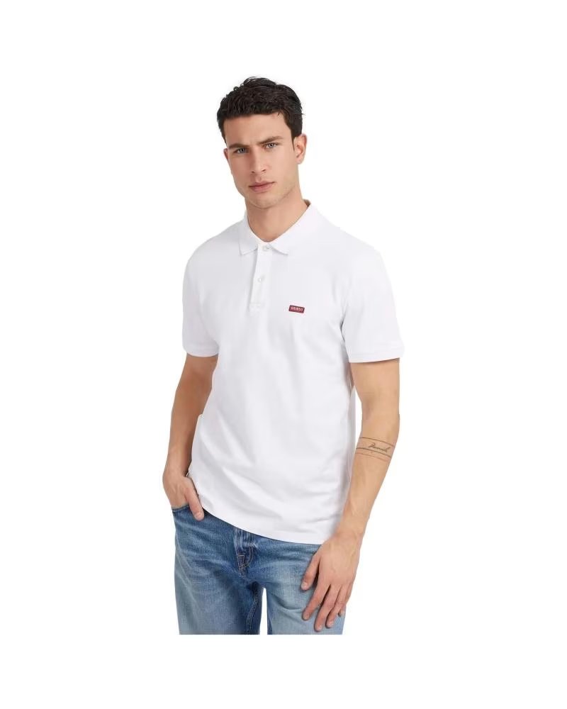 GUESS POLO LYLE POLO EN COLOR PARA HOMBRE BLANCO