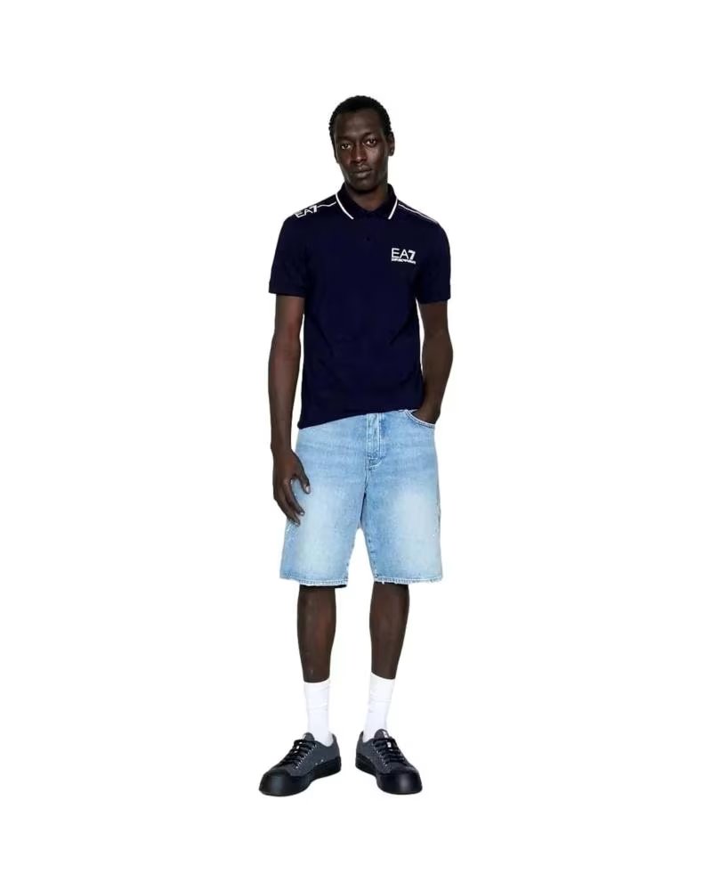 EMPORIO ARMANI POLO POUR HOMME BLEU AZUL