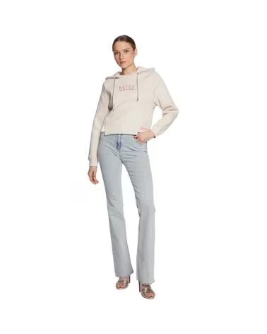 GUESS SUDADERA AMALIA SWEATSHIRT EN COLOR PARA HOMBRE BEIGE