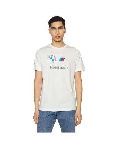 T-SHIRT PUMA BMW M MOTORSPORT LOGO TEE BRANCO BLANCO