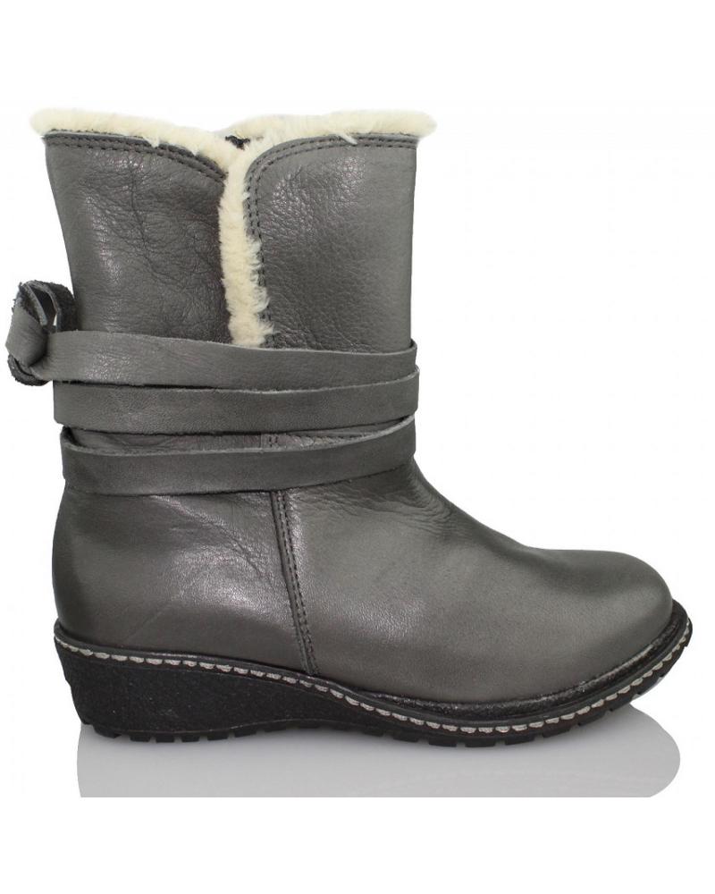 Botines de Niña ACEBOS LEZNA KID BOY GRIS