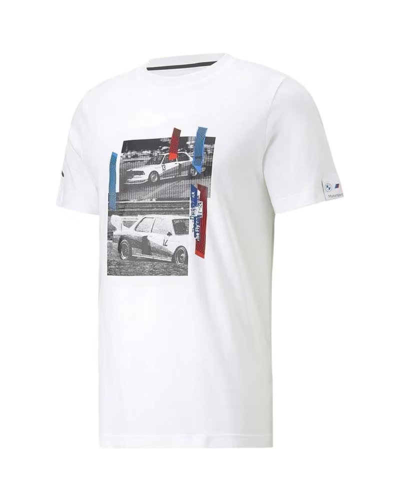 PUMA CAMISETA CAR GRAPHIC TEE EN COLOR PARA HOMBRE BLANCO