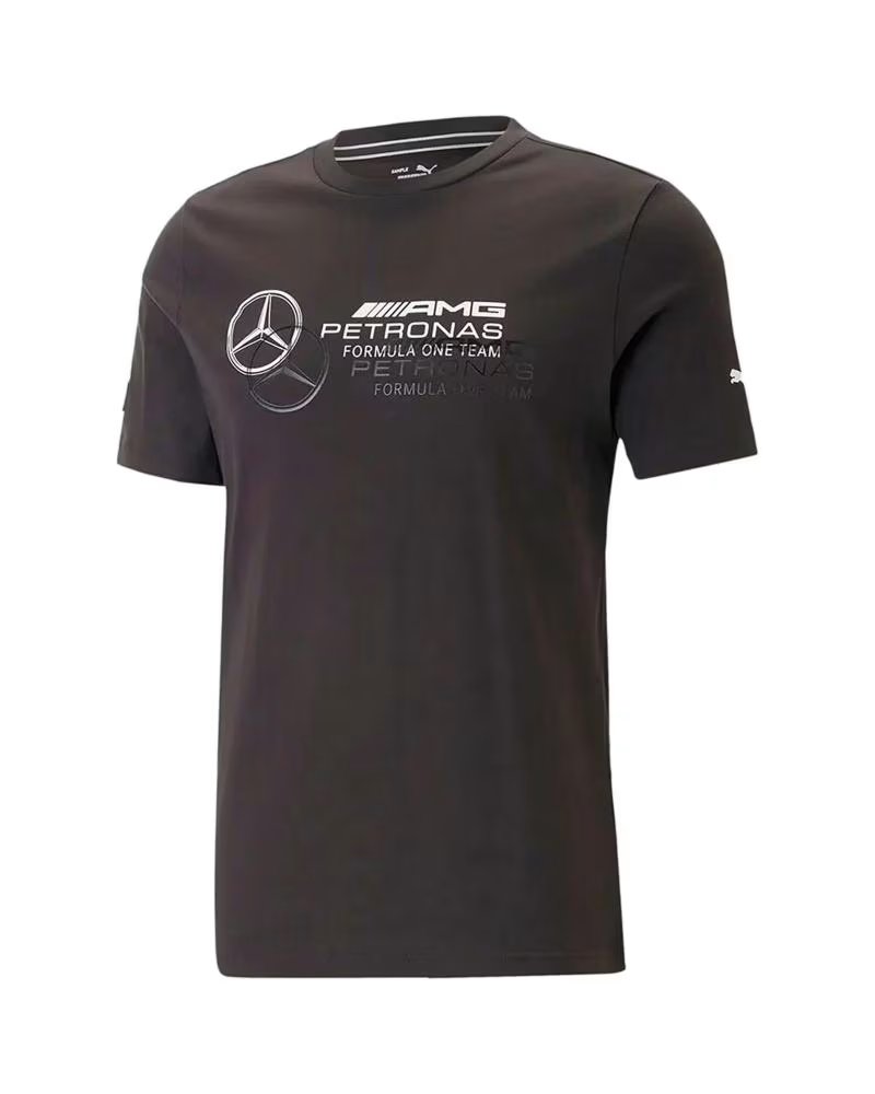 PUMA CAMISETA LOGO TEAM EN COLOR PARA HOMBRE NEGRO