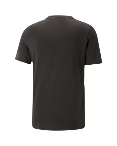 PUMA CAMISETA LOGO TEAM EN COLOR PARA HOMBRE NEGRO