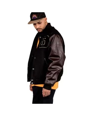 GRIMEY CHAQUETA BASEBALL LUST MANTRA NEGRA NEGRO