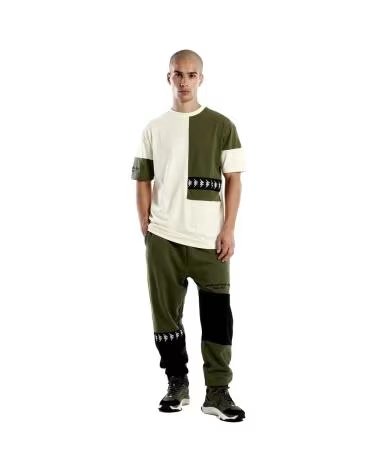 KAPPA PANTALON LARGO BANDA VISION EN COLOR PARA HOMBRE VERDE