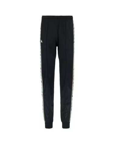 KAPPA PANTALON LARGO BANDA RASTORIAZZO EN COLOR PARA HOMBRE NEGRO