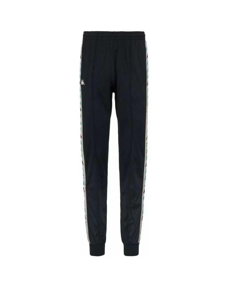 KAPPA PANTALON LARGO BANDA RASTORIAZZO EN COLOR PARA HOMBRE NEGRO
