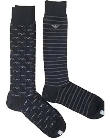 EMPORIO ARMANI CALCETINES 3PACK SHORT SOCKS EN COLOR PARA HOMBRE NEGRO