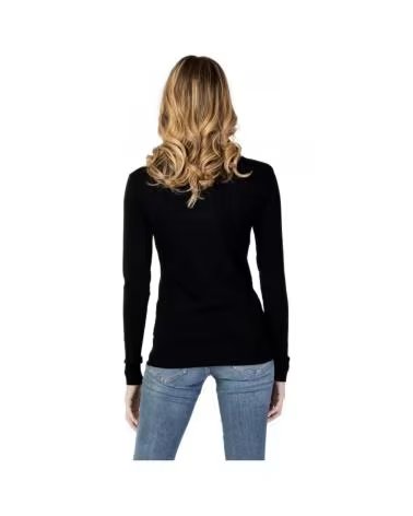 GUESS JERSEI LEA RN LS SWTR EN COLOR PARA MUJER NEGRO