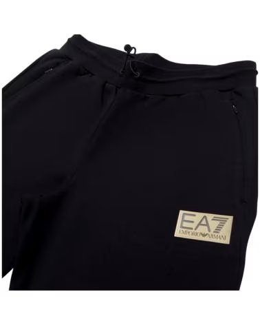EMPORIO ARMANI PANTALON LARGO TROUSER EN COLOR PARA HOMBRE NEGRO