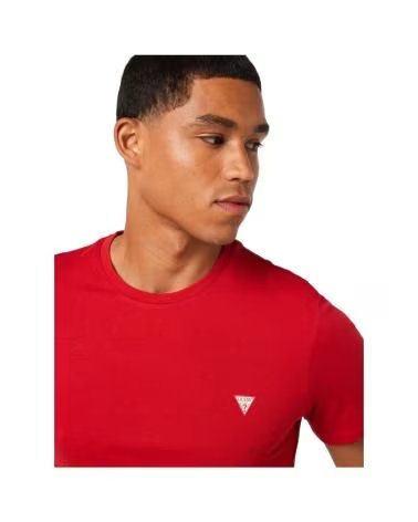 GUESS CAMISETA CORE TEE EN COLOR PARA HOMBRE ROJO