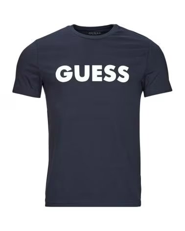 GUESS CAMISETA LABYRINTH TEE EN COLOR PARA HOMBRE AZUL