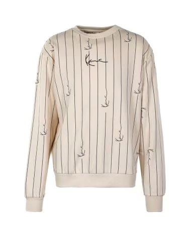 KARL KANI SUDADERA SMALL SIGNATURE LOGO EN COLOR PARA HOMBRE BEIGE