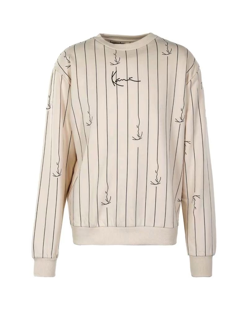 KARL KANI SUDADERA SMALL SIGNATURE LOGO EN COLOR PARA HOMBRE BEIGE