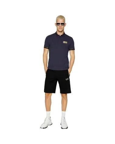 EMPORIO ARMANI POLO POLO SHIRT EN COLOR PARA HOMBRE NEGRO
