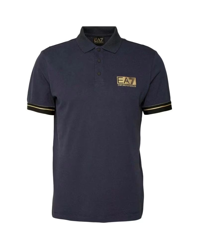 EMPORIO ARMANI POLO POLO SHIRT EN COLOR PARA HOMBRE NEGRO