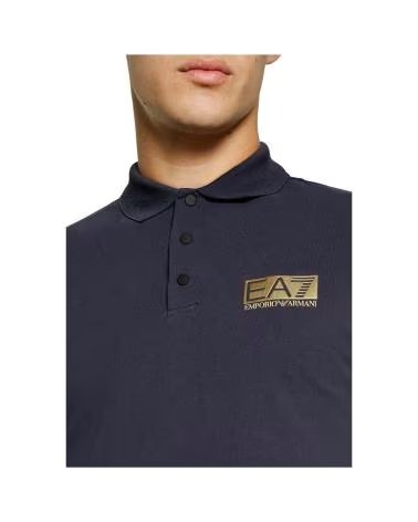EMPORIO ARMANI POLO POLO SHIRT EN COLOR PARA HOMBRE NEGRO
