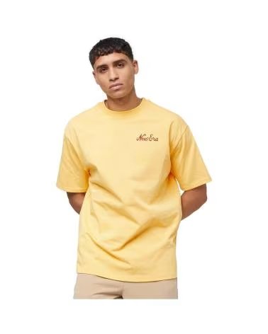 T-SHIRT NEW ERA NE HALF TIME JAUNE AMARILLO