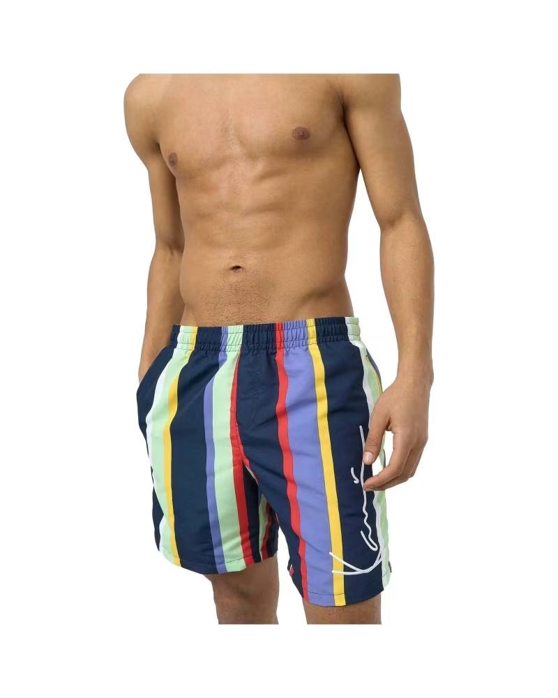 KARL KANI PANTALON CORTO SIGNATURE SHORT EN COLOR PARA HOMBRE AZUL