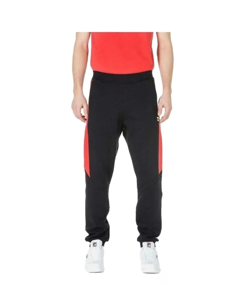 FILA PANTALON LARGO JOOGER EN COLOR PARA HOMBRE NEGRO