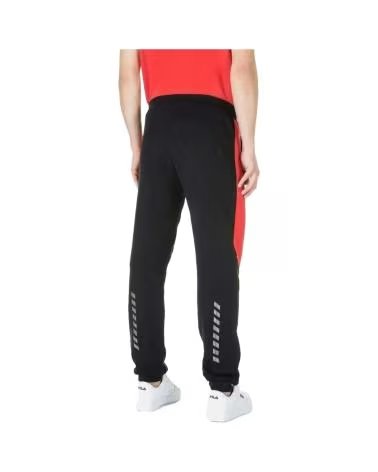 FILA PANTALON LARGO JOOGER EN COLOR PARA HOMBRE NEGRO