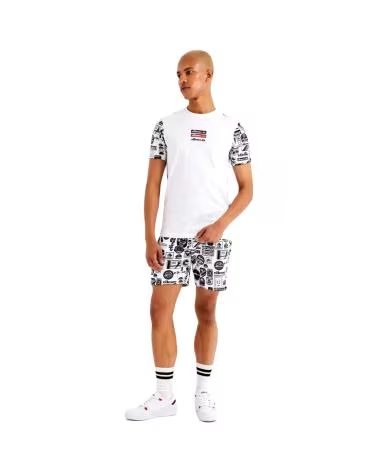 ELLESSE CAMISETA HIRONA TEE EN COLOR PARA HOMBRE BLANCO