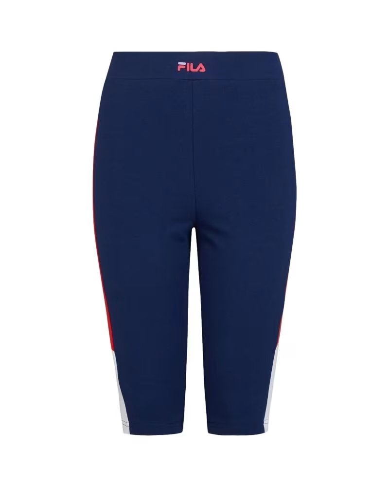 FILA PANTALON CORTO BASEL SHORT LEGGINGS EN COLOR PARA MUJER AZUL