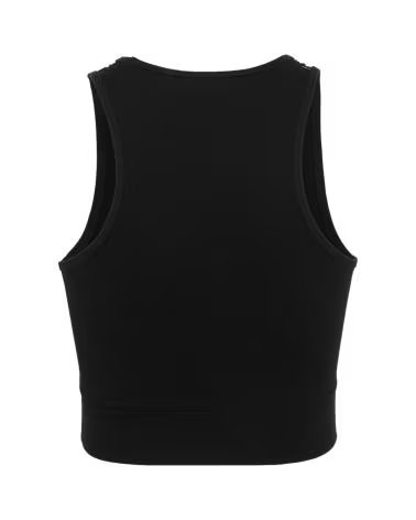FILA CAMISETA BRAGA CROPPED TOP EN COLOR PARA MUJER NEGRO