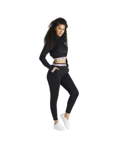 SIKSILK SUDADERA ELETTRA TRACK TOP EN COLOR PARA MUJER NEGRO