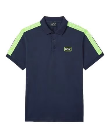 EMPORIO ARMANI POLO EA EN COLOR PARA HOMBRE AZUL