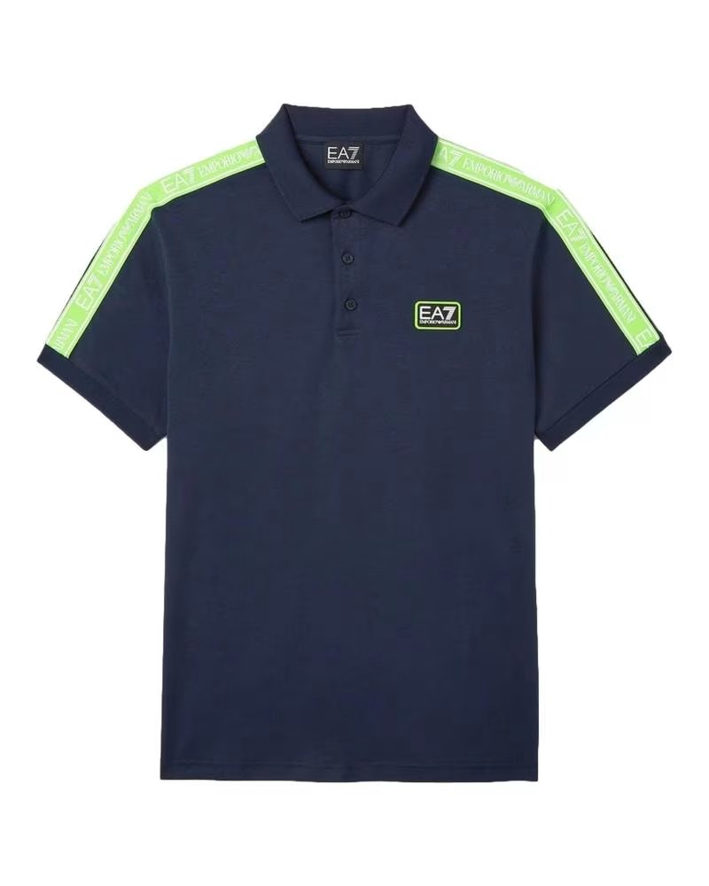 EMPORIO ARMANI POLO EA EN COLOR PARA HOMBRE AZUL